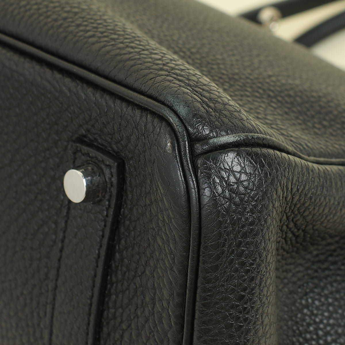 Hermes Noir Birkin 35 Bag