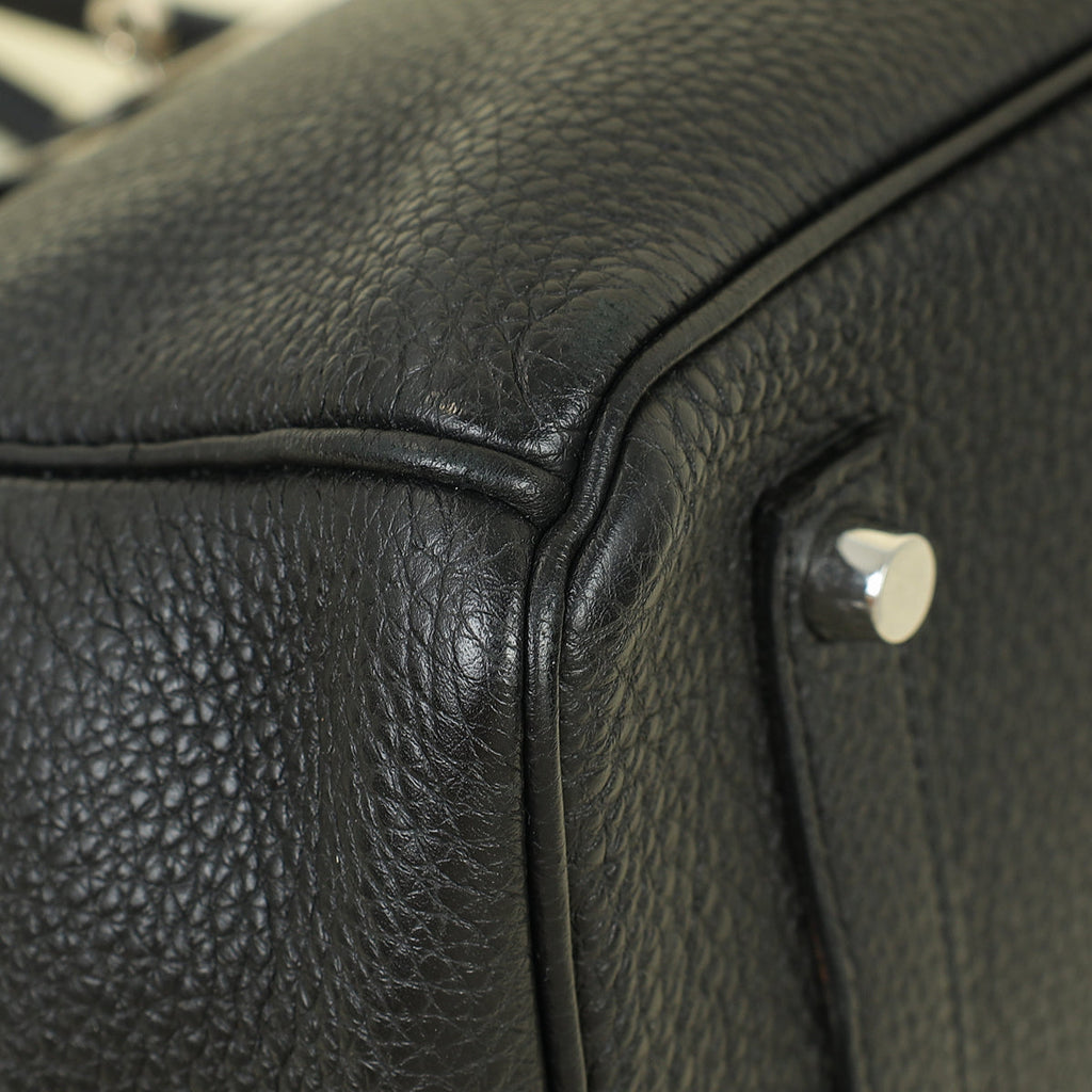 Hermes Noir Birkin 35 Bag