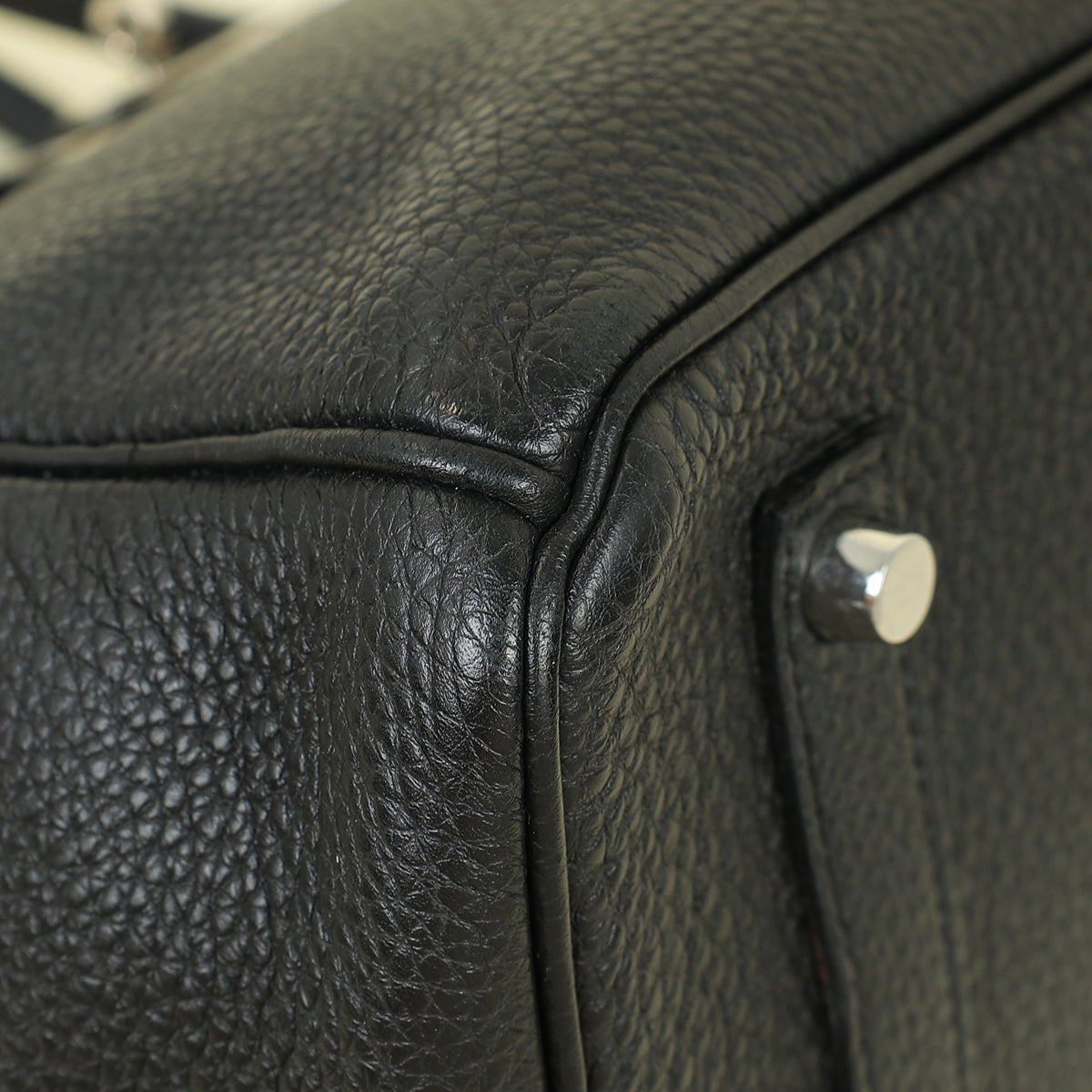 Hermes Noir Birkin 35 Bag