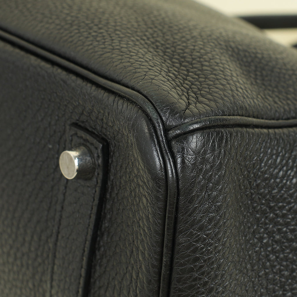 Hermes Noir Birkin 35 Bag