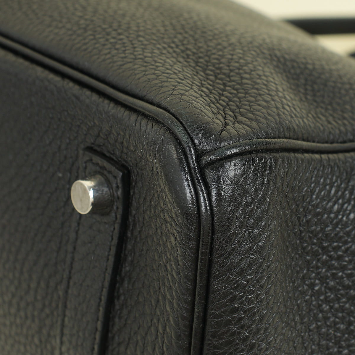 Hermes Noir Birkin 35 Bag
