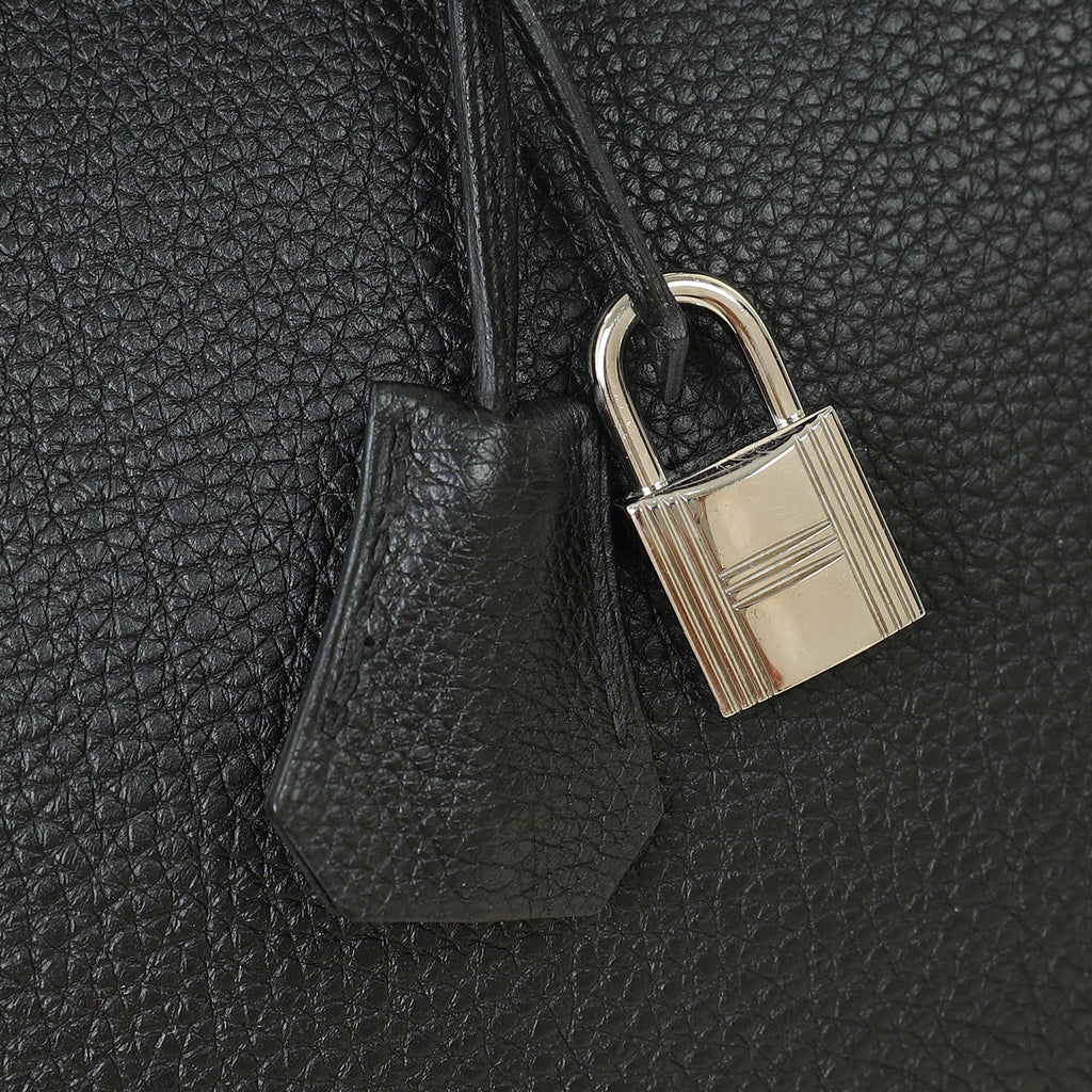 Hermes Noir Birkin 35 Bag