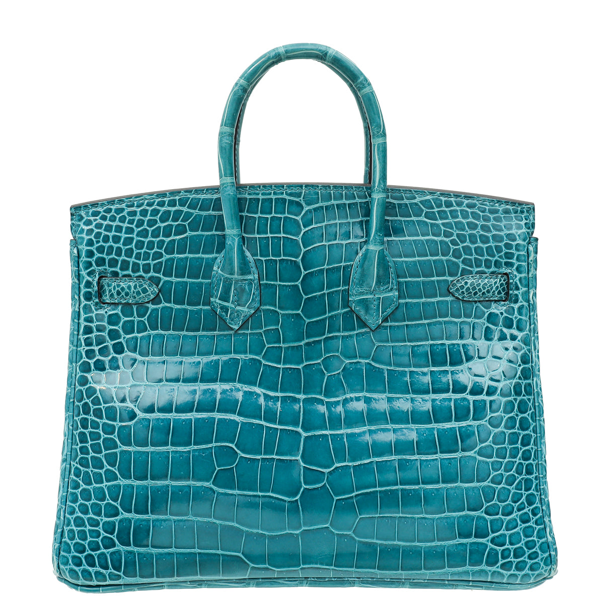 Hermes Colvert Birkin 25 Shiny Porosus Crocodile Bag