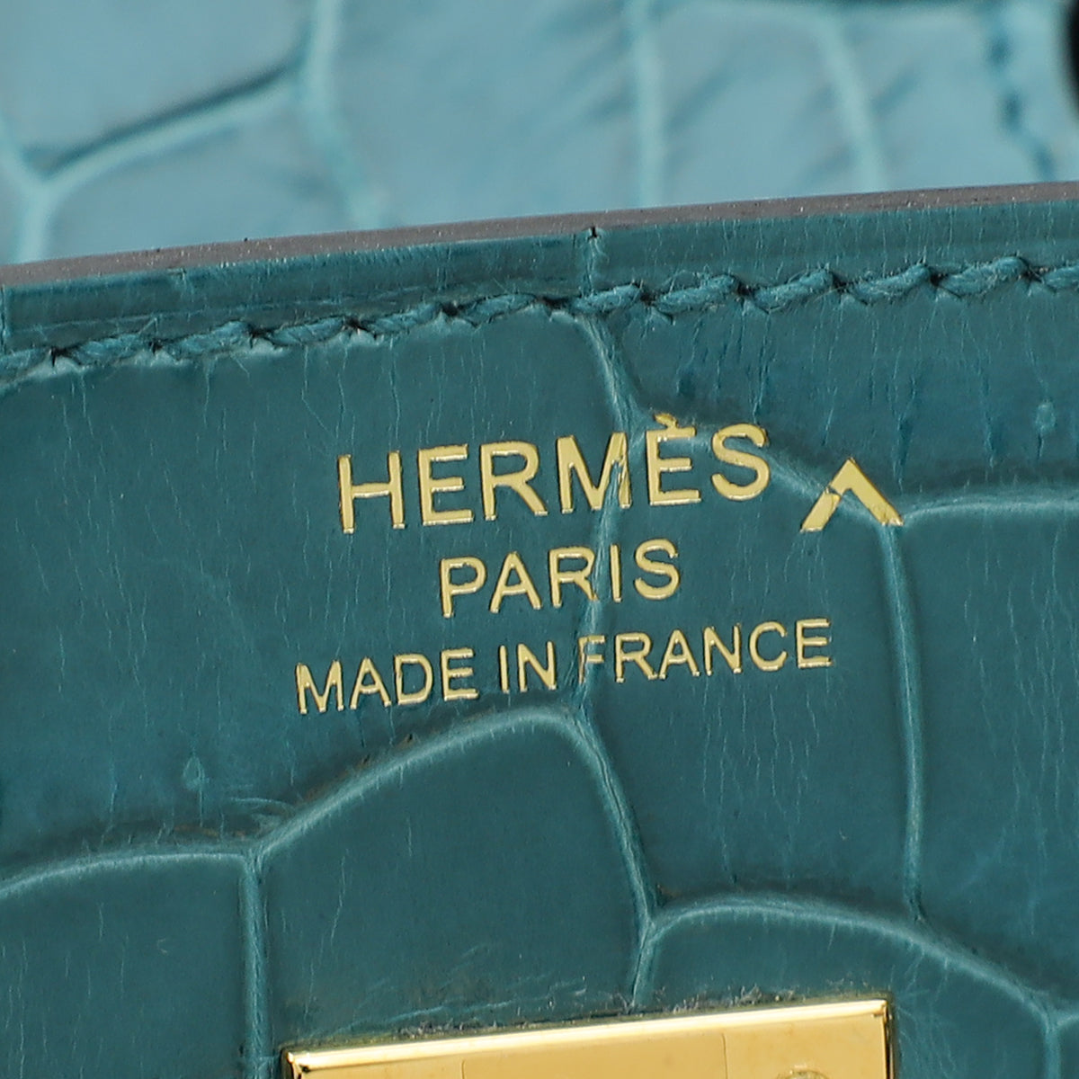 Hermes Colvert Birkin 25 Shiny Porosus Crocodile Bag