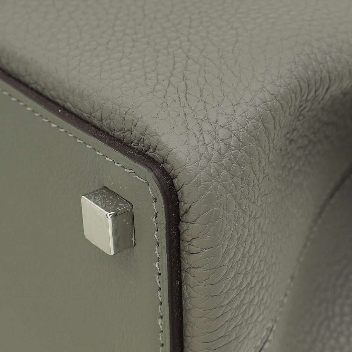 Hermes Gris Meyer Medor Bag