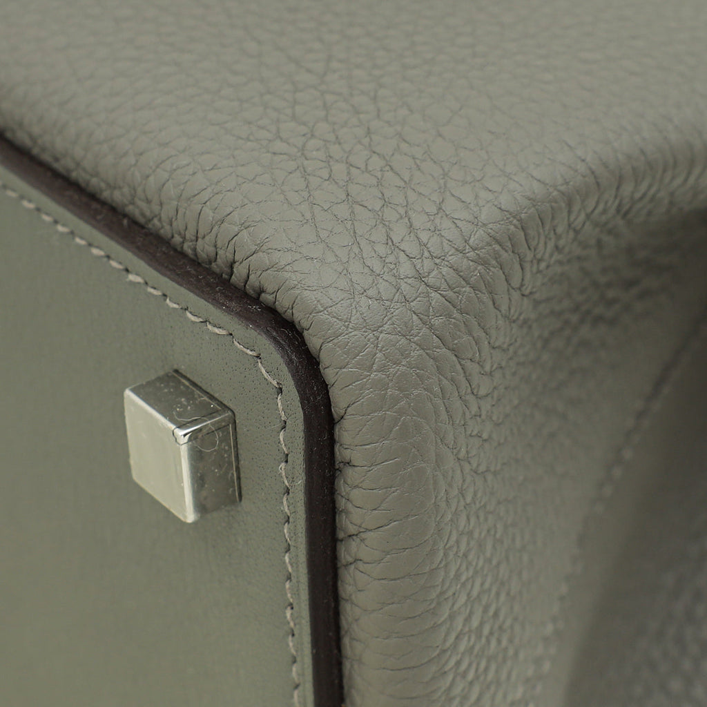 Hermes Gris Meyer Medor Bag
