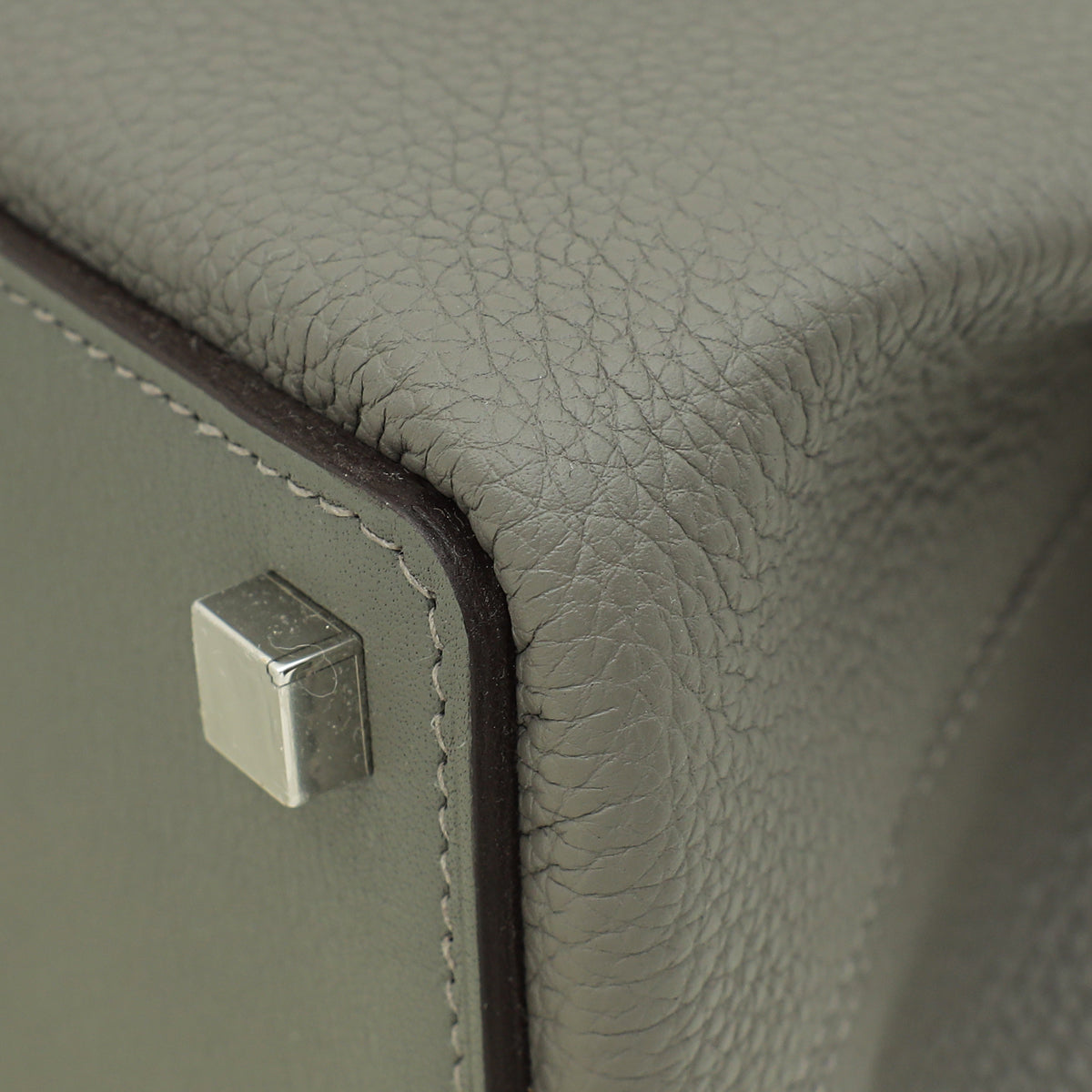 Hermes Gris Meyer Medor Bag
