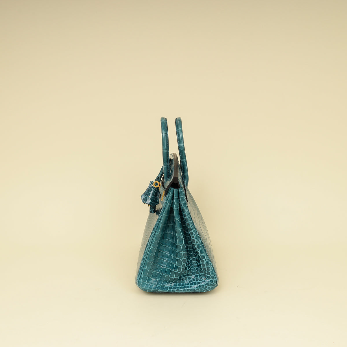 Hermes Colvert Shiny Porosus Crocodile Birkin 25 Bag