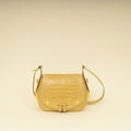 Hermes Jaune Poussin Alligator Passe-Guide Bag