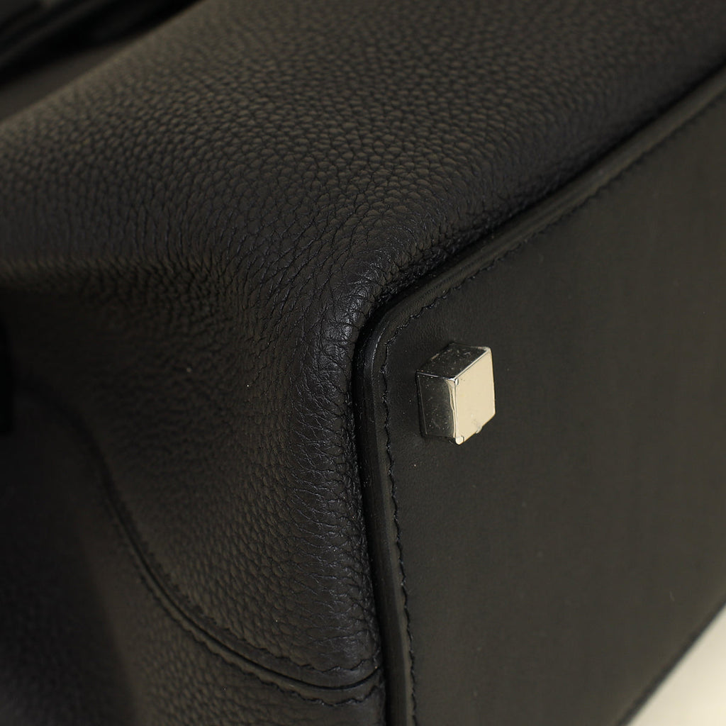 Hermes Noir Medor Bag