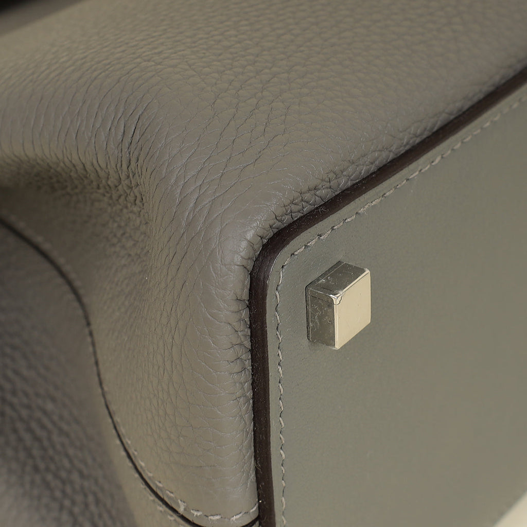 Hermes Gris Meyer Medor Bag
