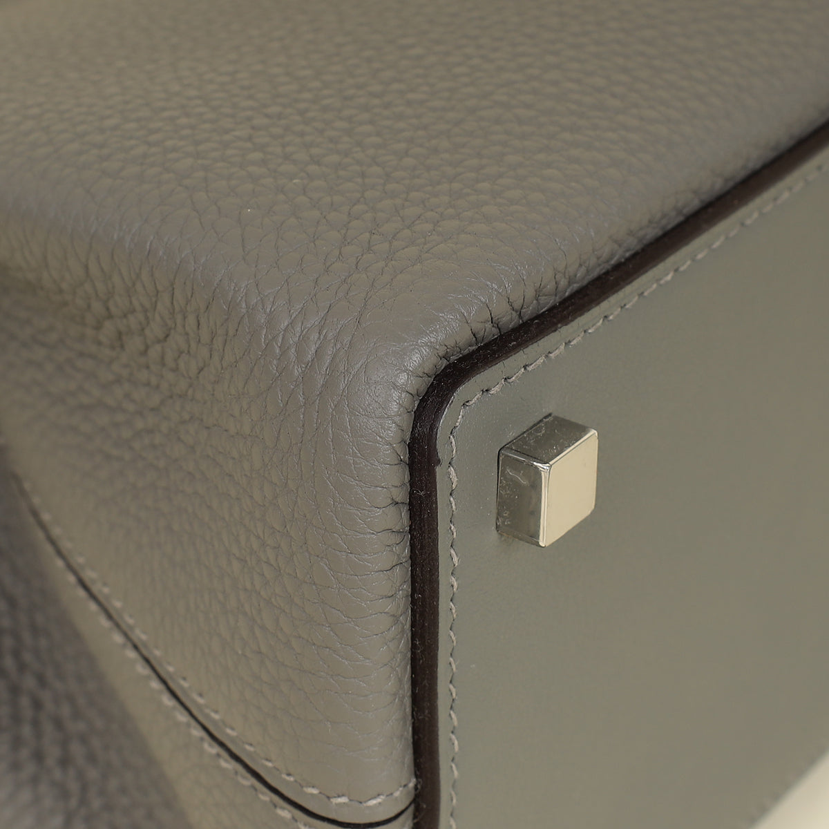 Hermes Gris Meyer Medor Bag