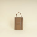 Hermès Etoupe Cadenas clutch