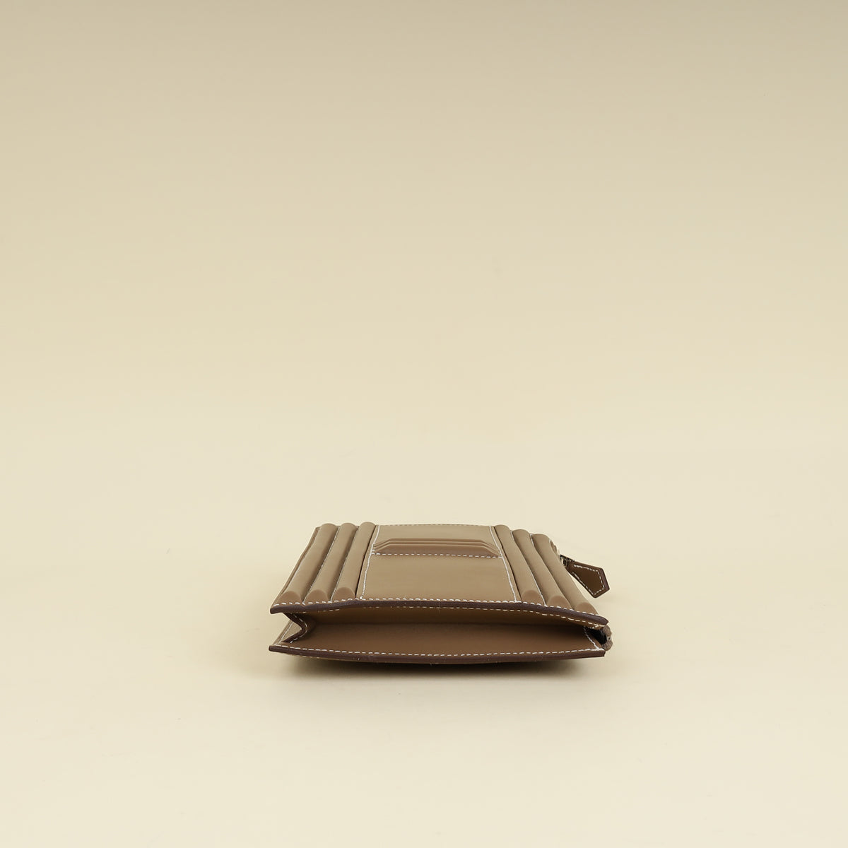 Hermès Etoupe Cadenas clutch