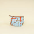 Hermes Tricolor "Panoplie Equestre" Printed Sursoie To Go Pouch