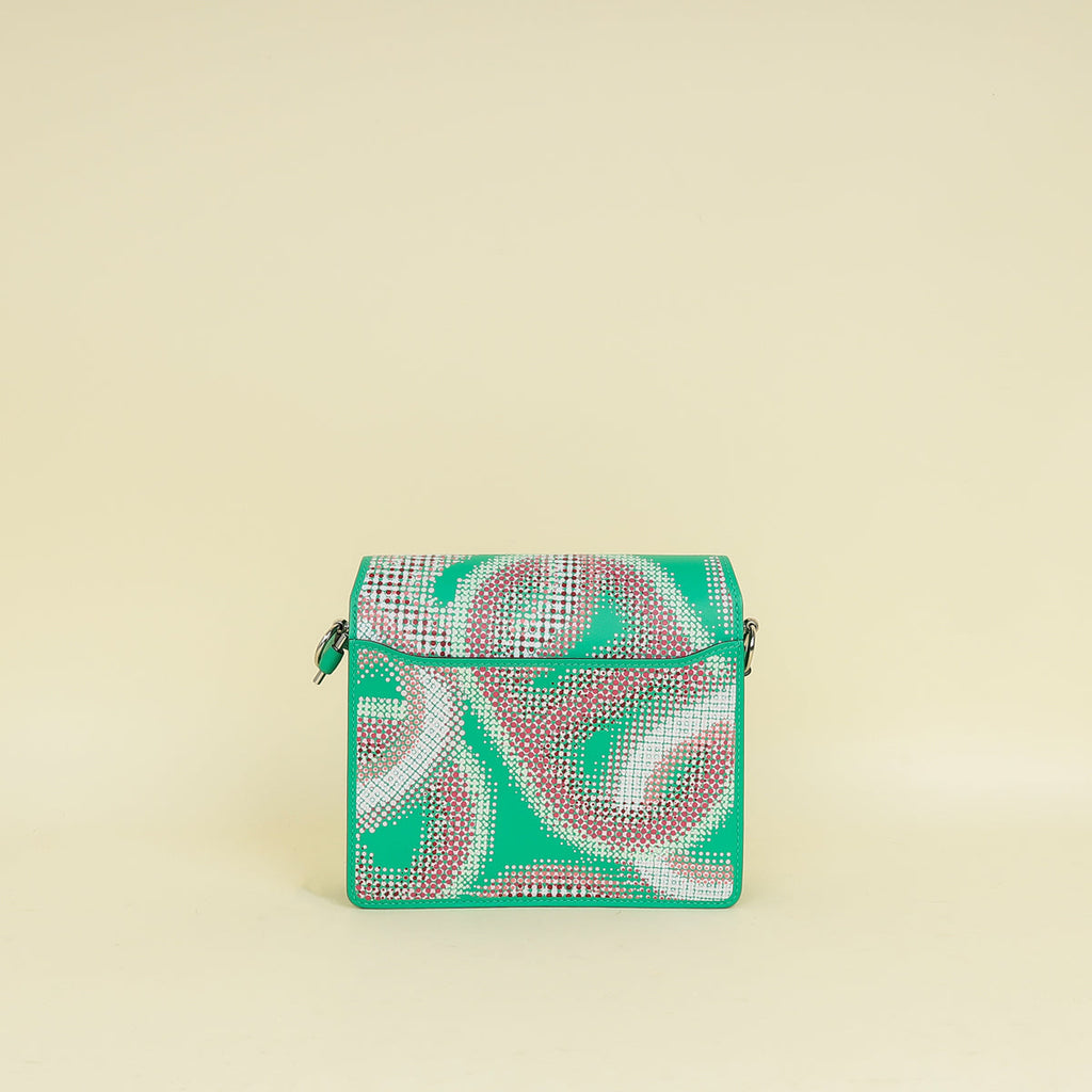 Hermes Multicolor Printed "Circuit 24 Faubourg" Roulis Bag