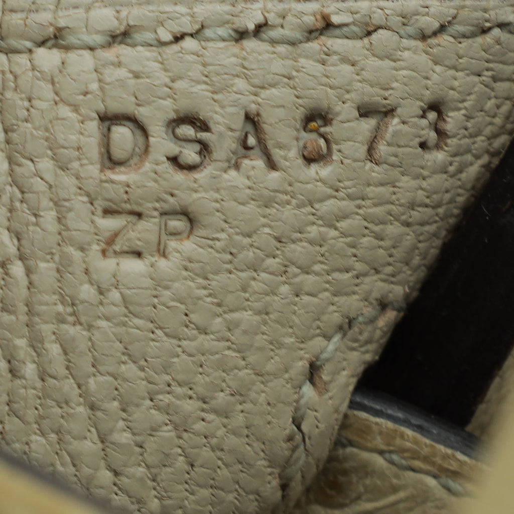 Hermes Parchemin Ostrich Birkin 25 Bag