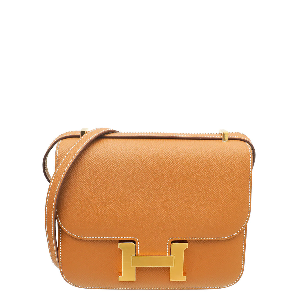 Hermes Gold Constance III 18 Re-Edition Mini Bag
