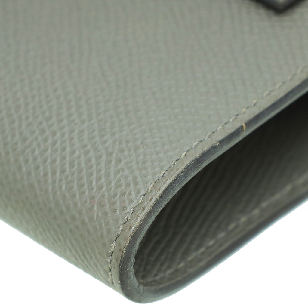 Hermes Etain Kelly Classique To Go Wallet