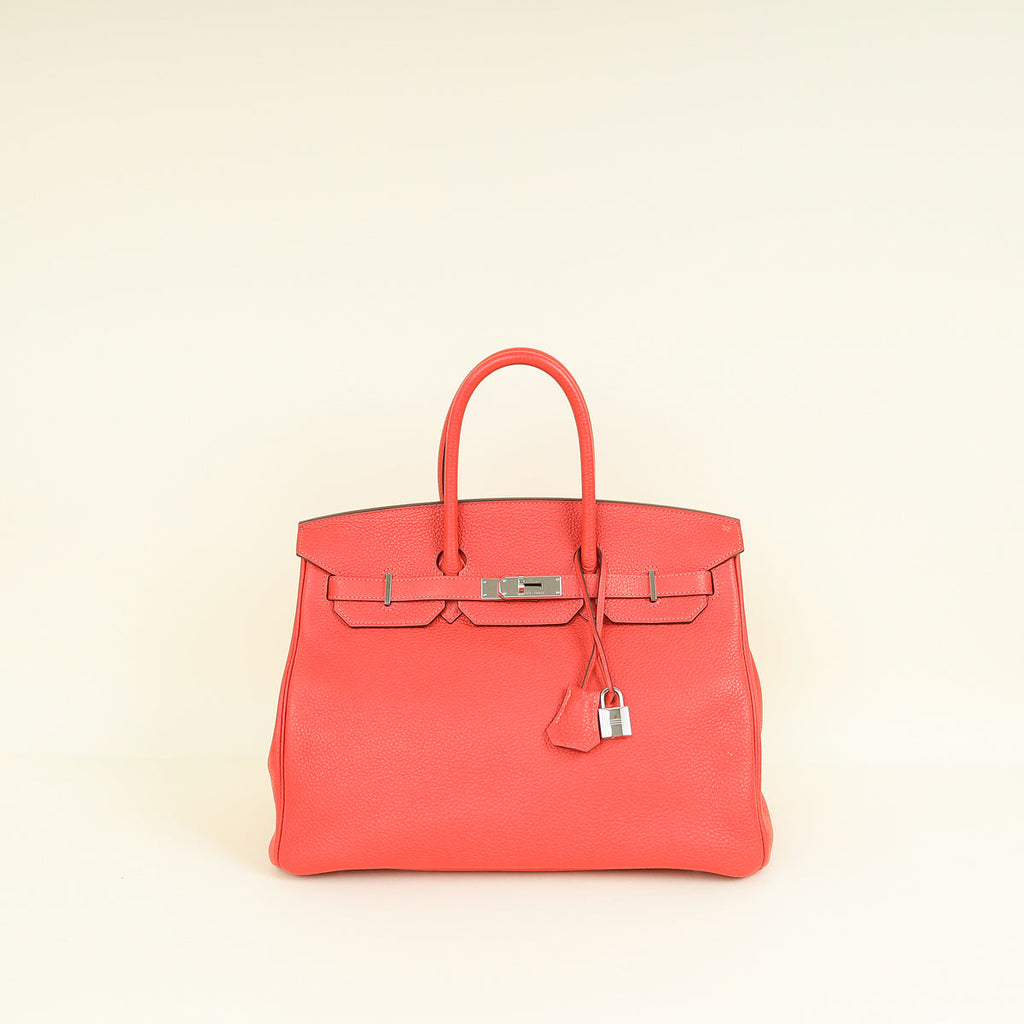 Hermes Capucine Birkin 35 Bag