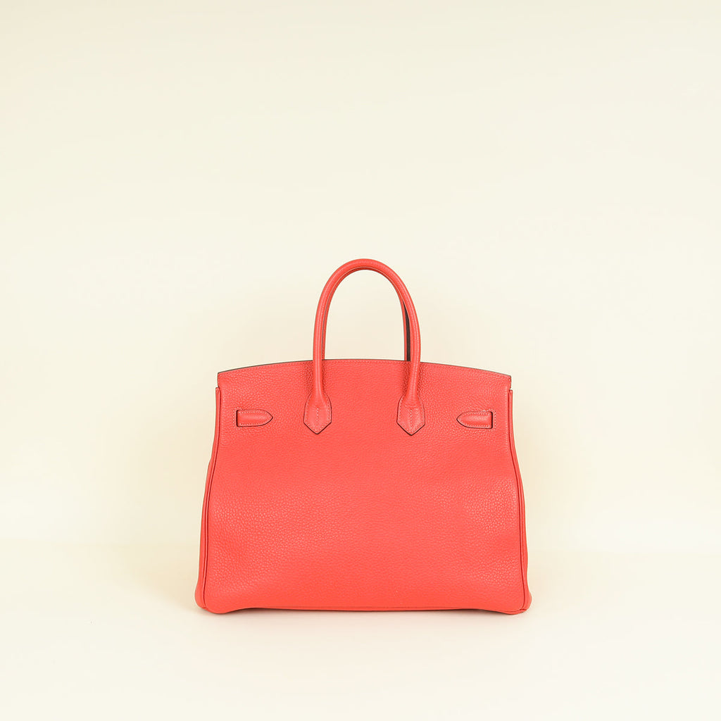 Hermes Capucine Birkin 35 Bag