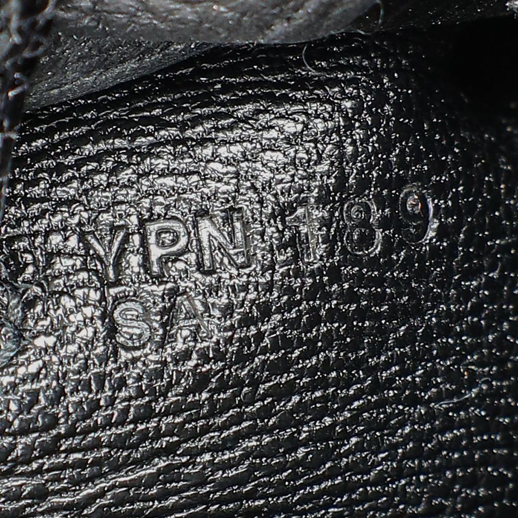 Hermes Noir Retourne Kelly Touch 25 Bag