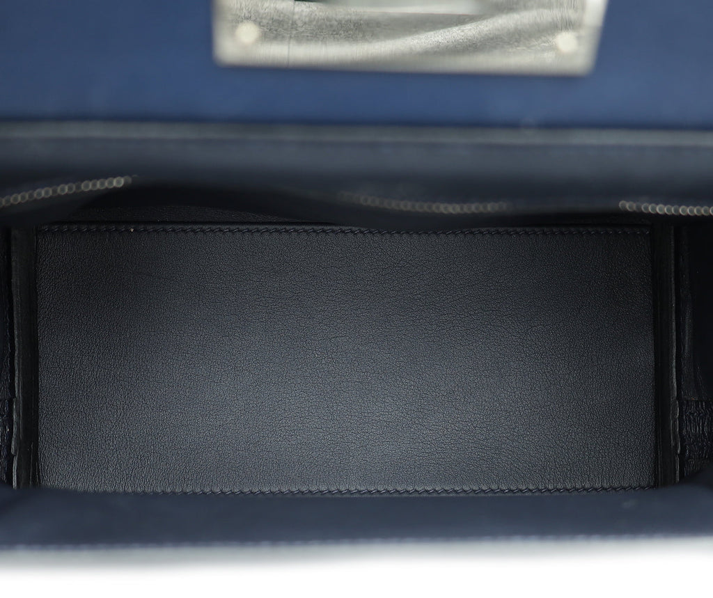 Hermes Bicolor 24/24 21 Mini Evercolor Swift Bag