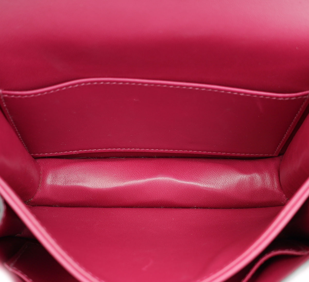 Hermes Rose Pourpre Shiny Alligator Constance 18 Bag