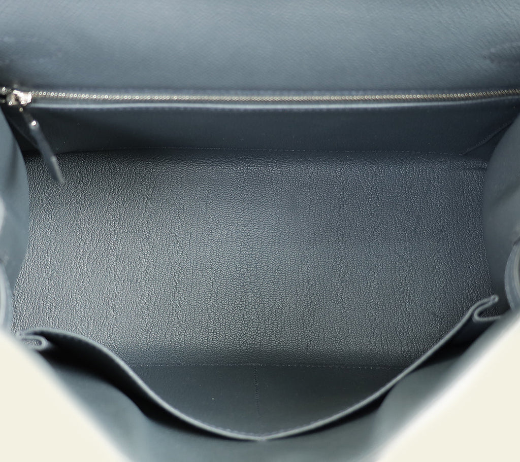 Hermes Gris Misty Kelly Sellier 28 Bag