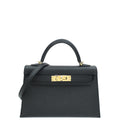 Hermes Bicolor Mini Kelly 20 Verso Sellier Bag