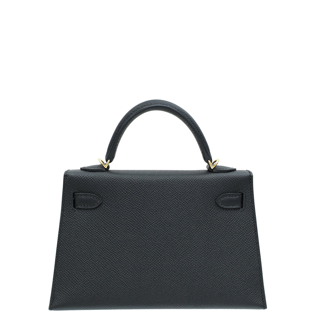 Hermes Bicolor Mini Kelly 20 Verso Sellier Bag