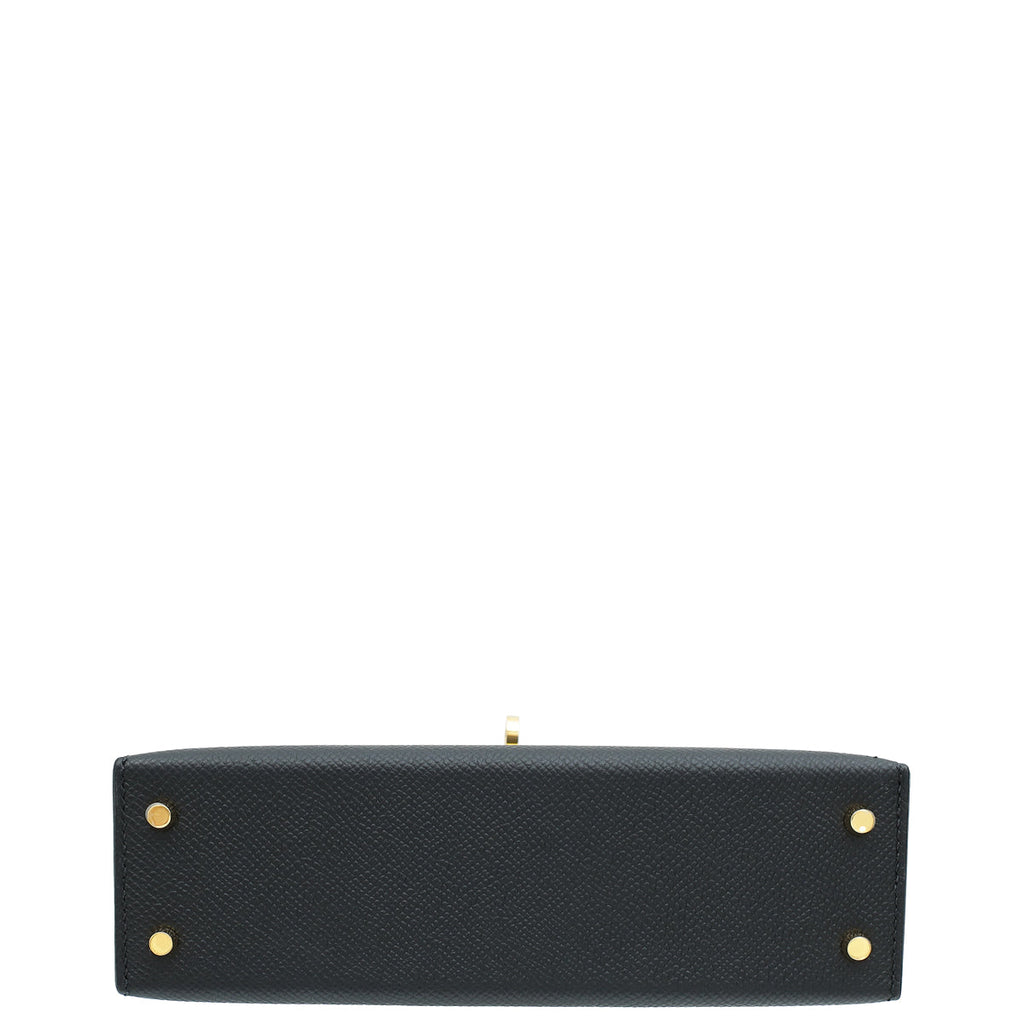 Hermes Bicolor Mini Kelly 20 Verso Sellier Bag