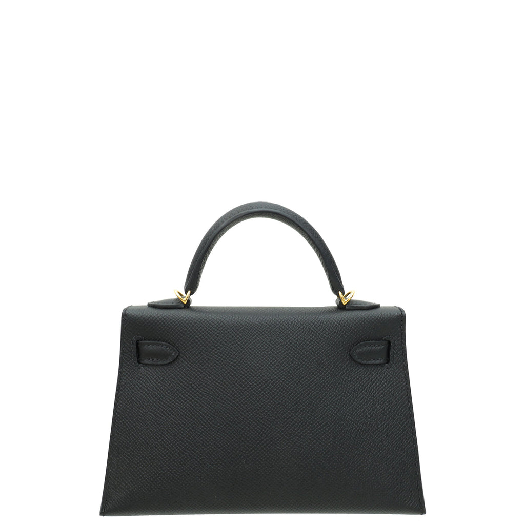 Hermes Bicolor Mini Kelly 20 Verso Sellier Bag