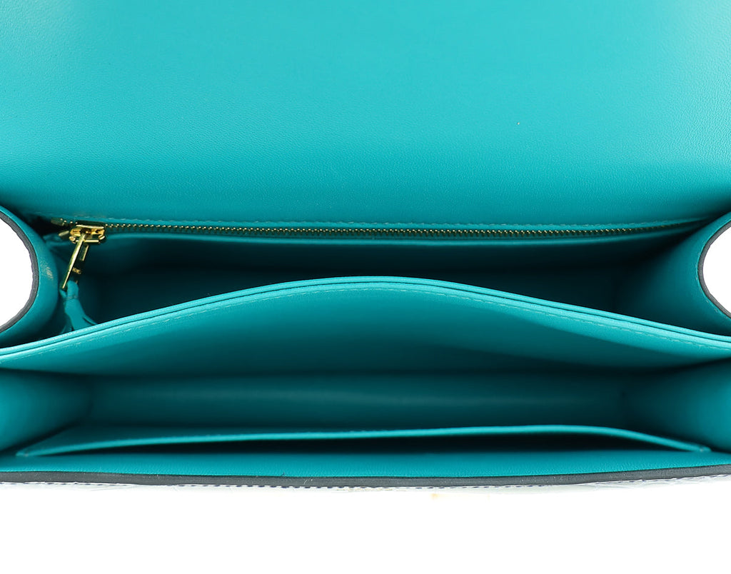 Hermes Bicolor Shiny Alligator Verso Constance 24 Bag
