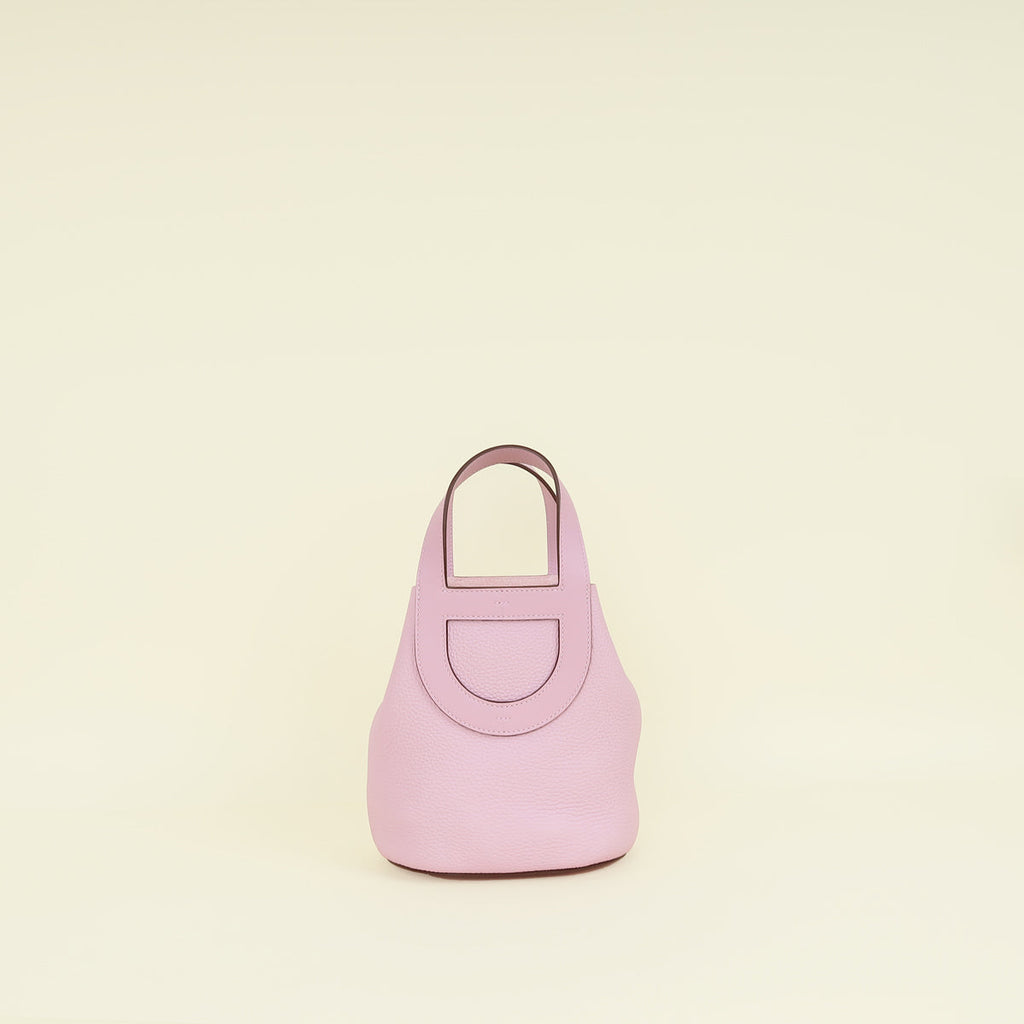 Hermes Mauve Sylvester In The Loop 18 Bag