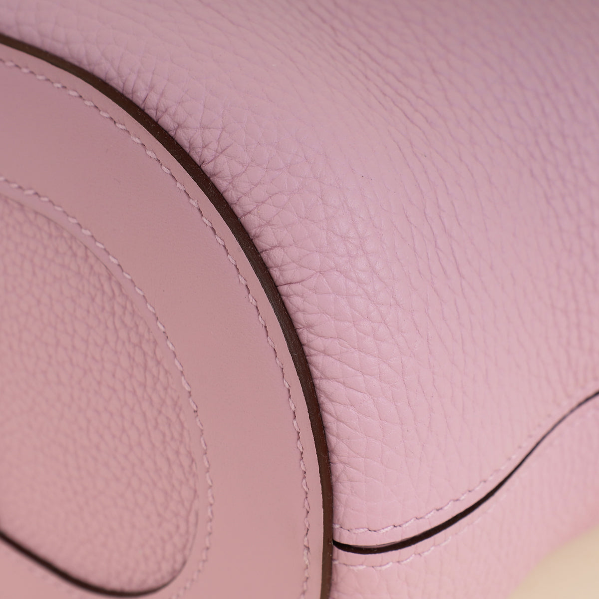 Hermes Mauve Sylvester In The Loop 18 Bag