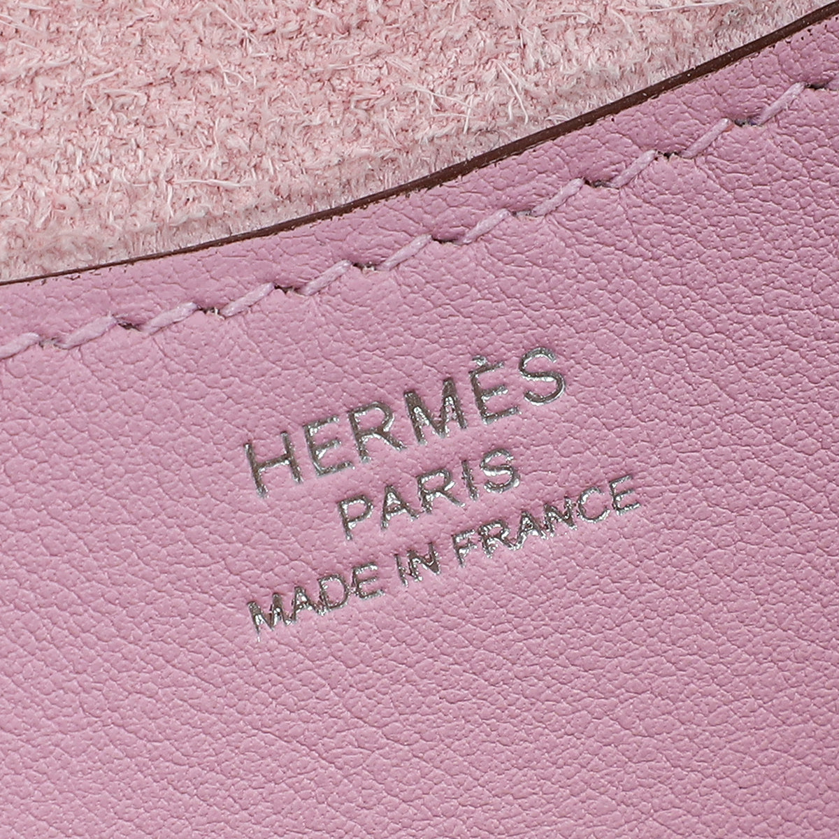 Hermes Mauve Sylvester In The Loop 18 Bag