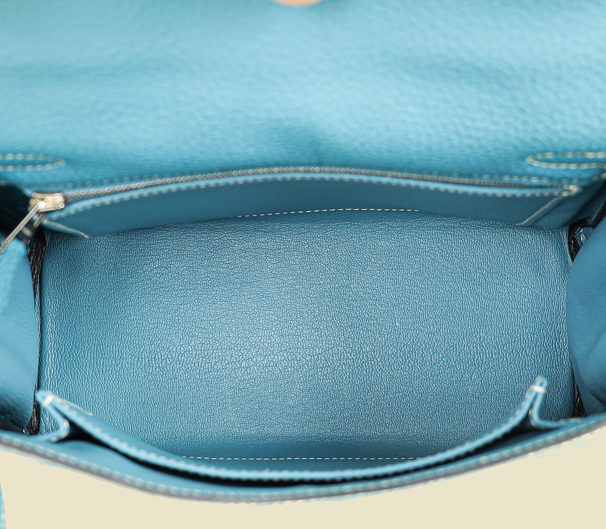 Hermes Blue Jean Retourne Kelly 25 Bag