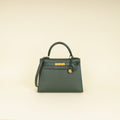 Hermes Vert Anglais Sellier Kelly 28 Bag