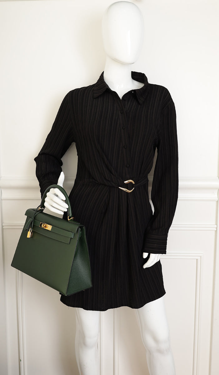 Hermes Vert Anglais Sellier Kelly 28 Bag