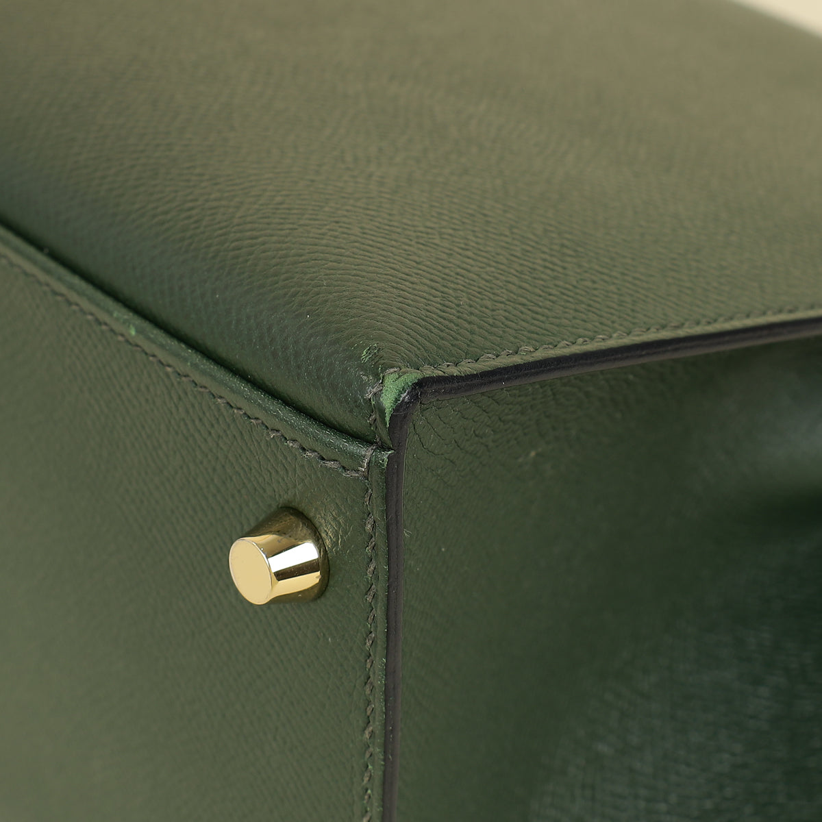 Hermes Vert Anglais Sellier Kelly 28 Bag