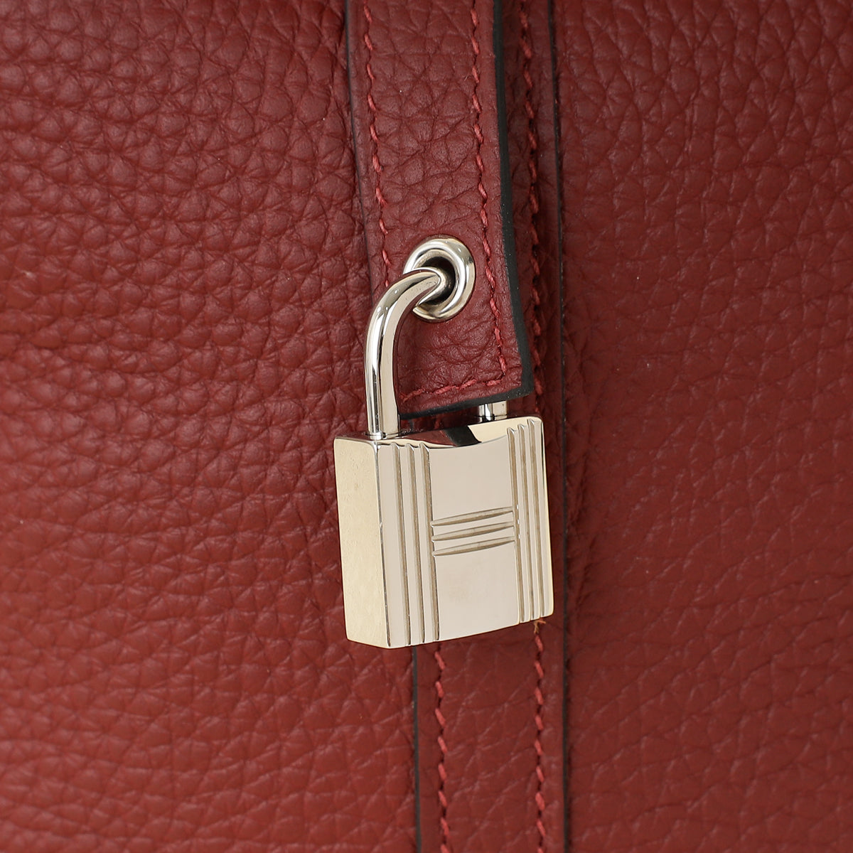 Hermes Rouge H Picotin Lock 22 Bag