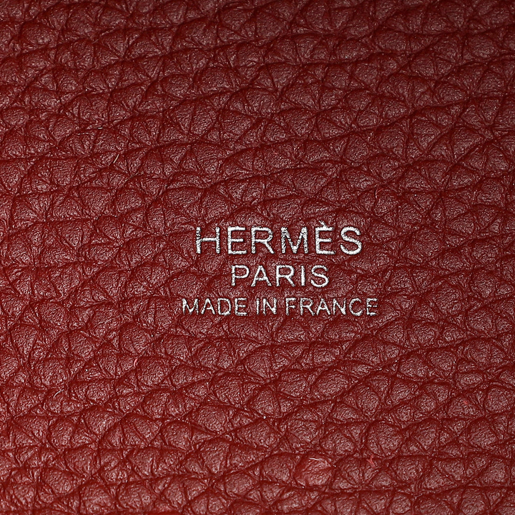 Hermes Rouge H Picotin Lock 22 Bag