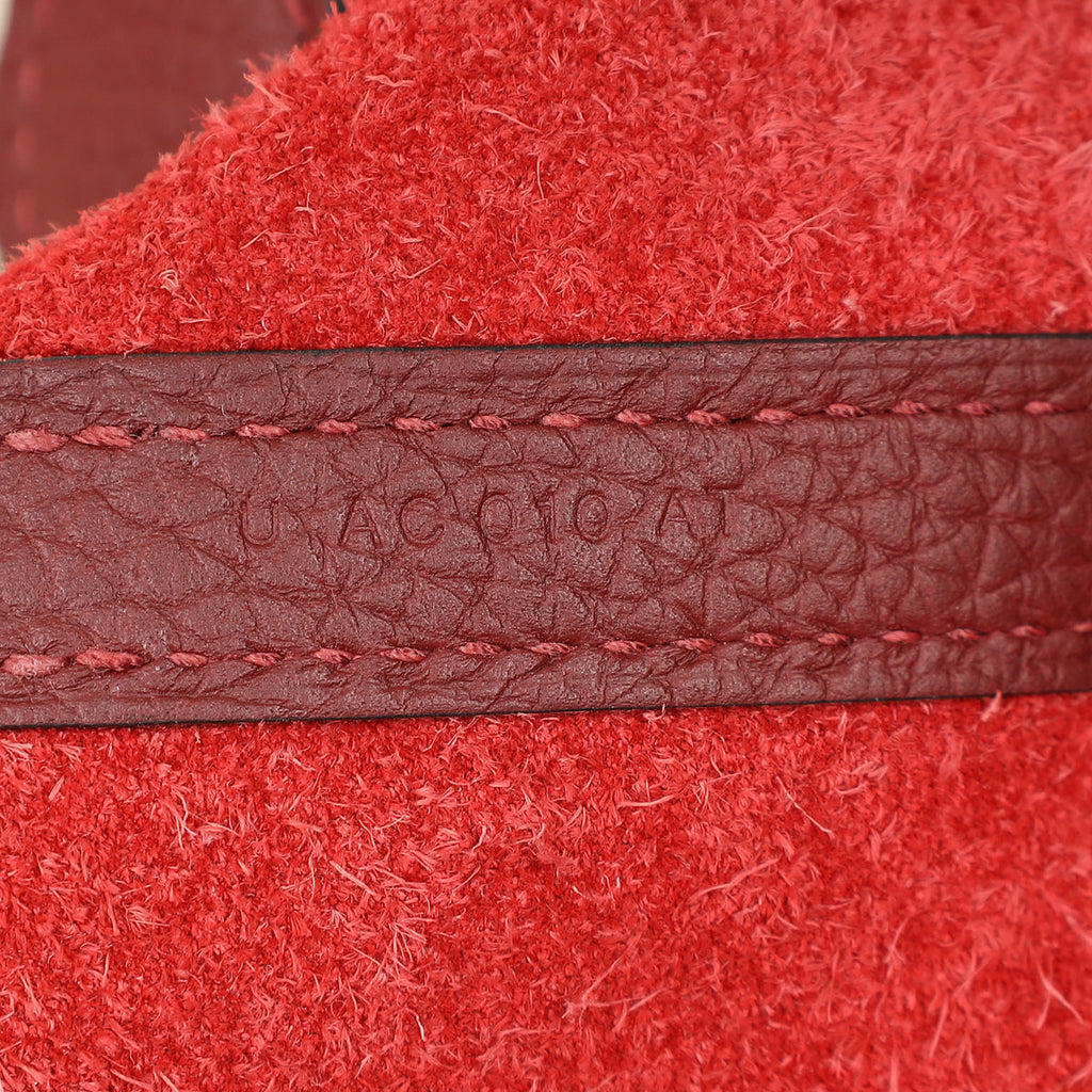 Hermes Rouge H Picotin Lock 22 Bag
