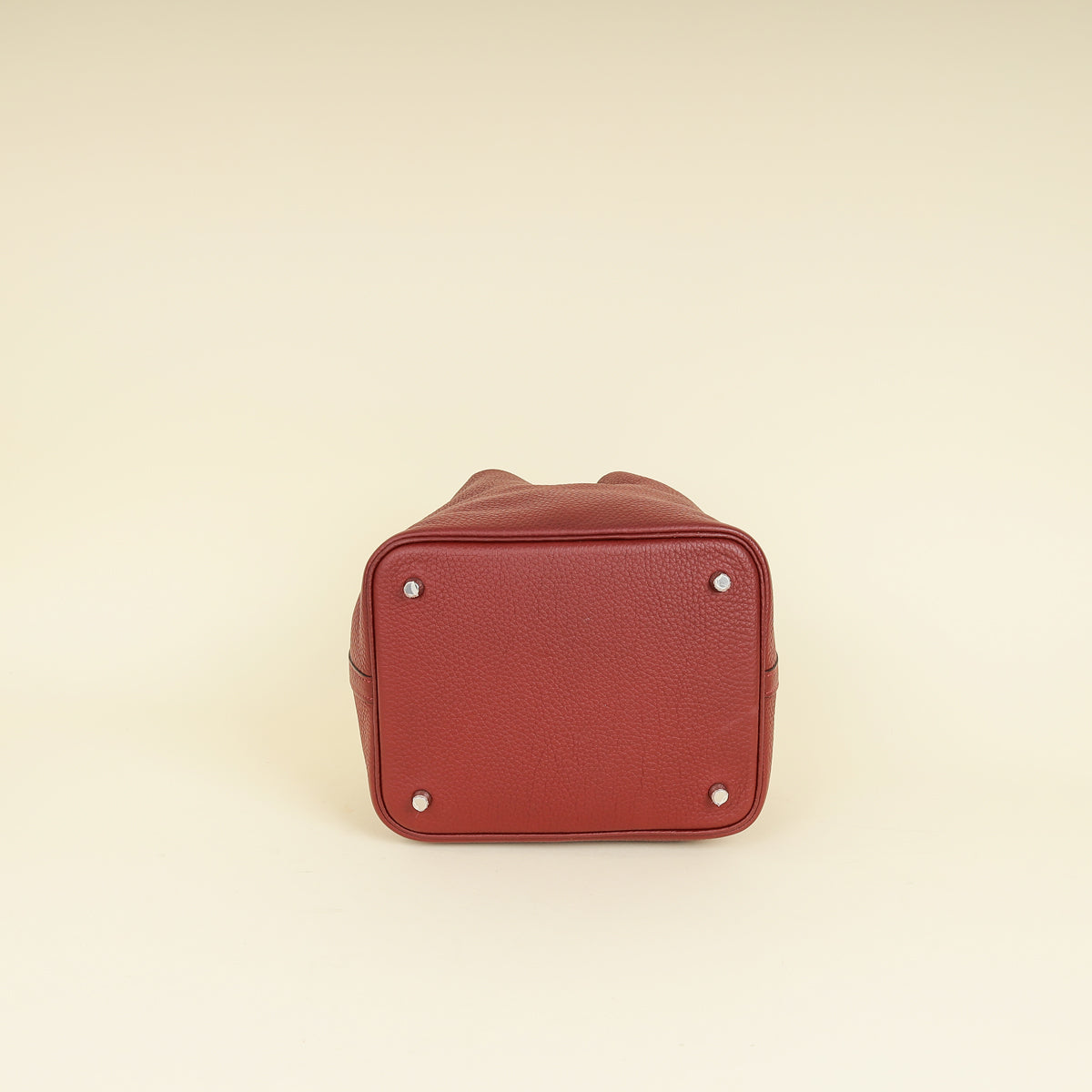 Hermes Rouge H Picotin Lock 22 Bag