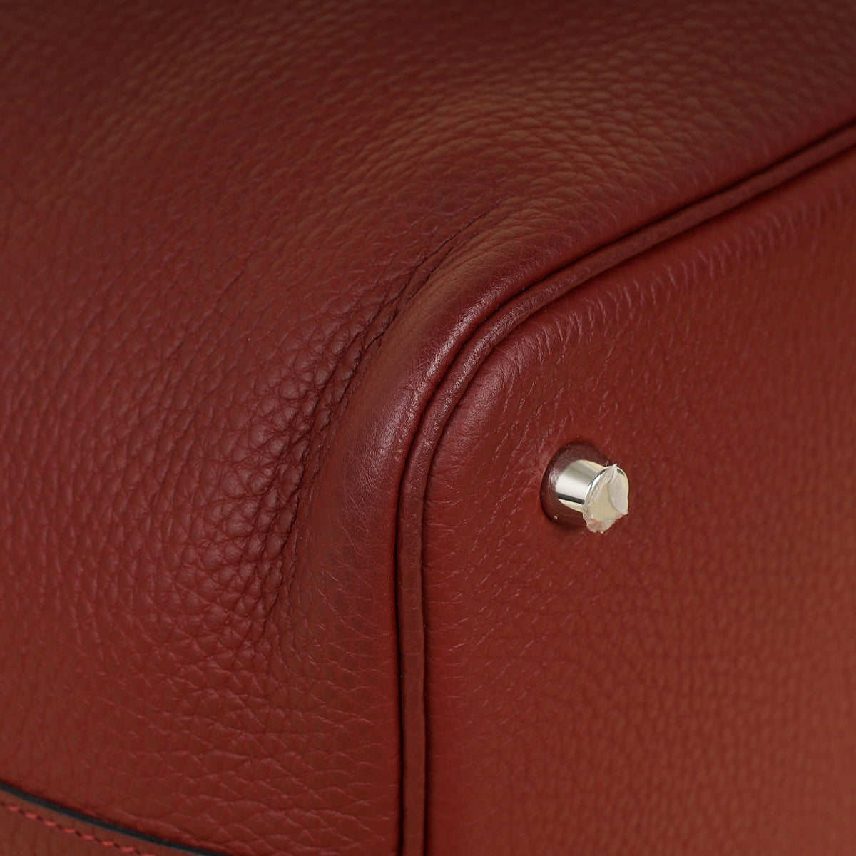 Hermes Rouge H Picotin Lock 22 Bag