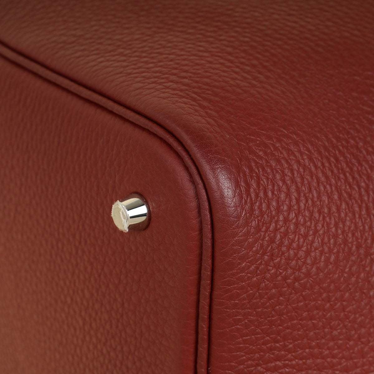 Hermes Rouge H Picotin Lock 22 Bag
