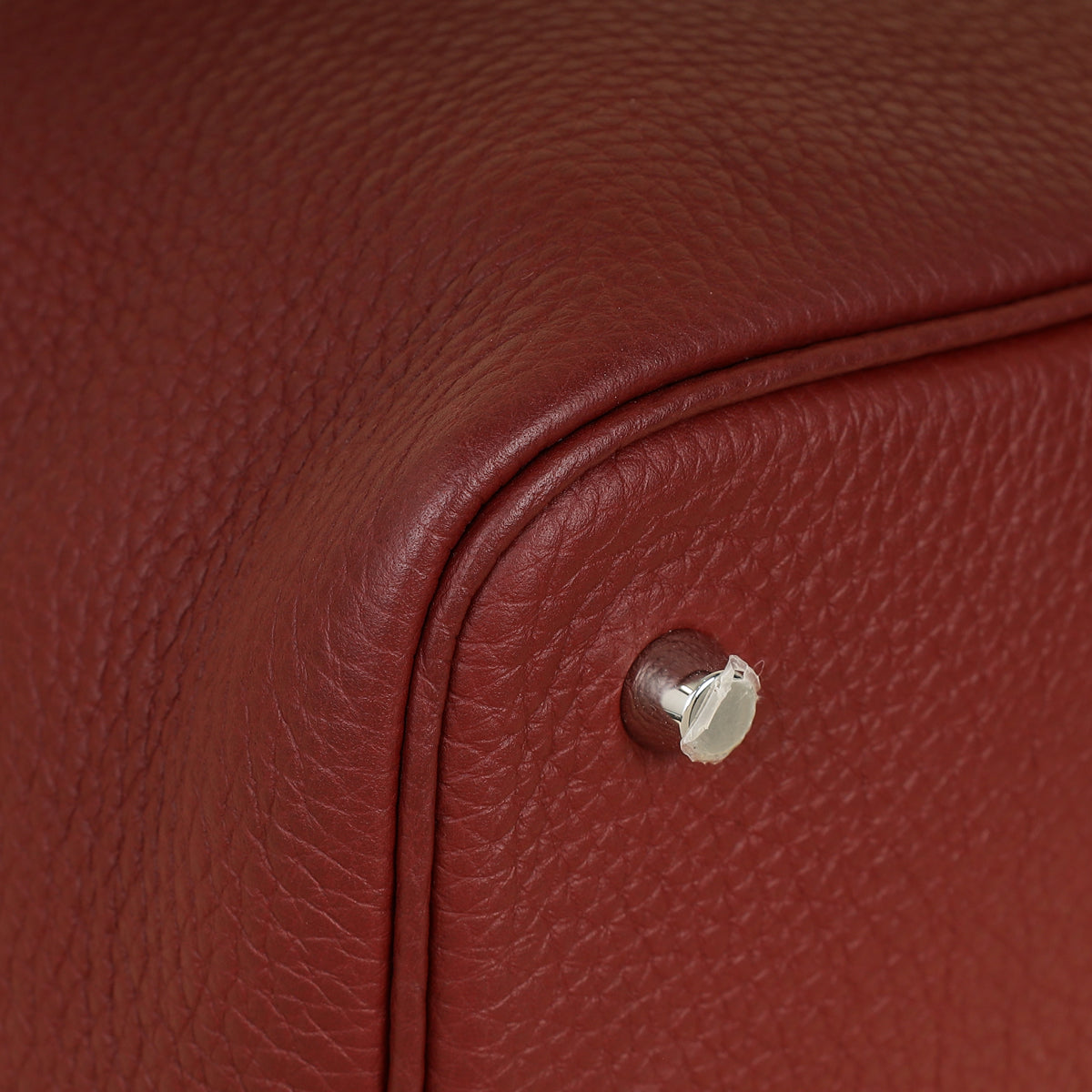 Hermes Rouge H Picotin Lock 22 Bag