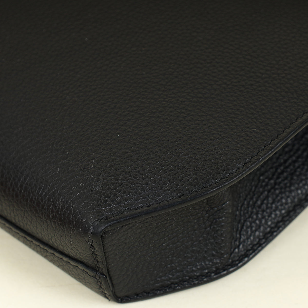 Hermes Noir Kelly Depeches 25 Pouch
