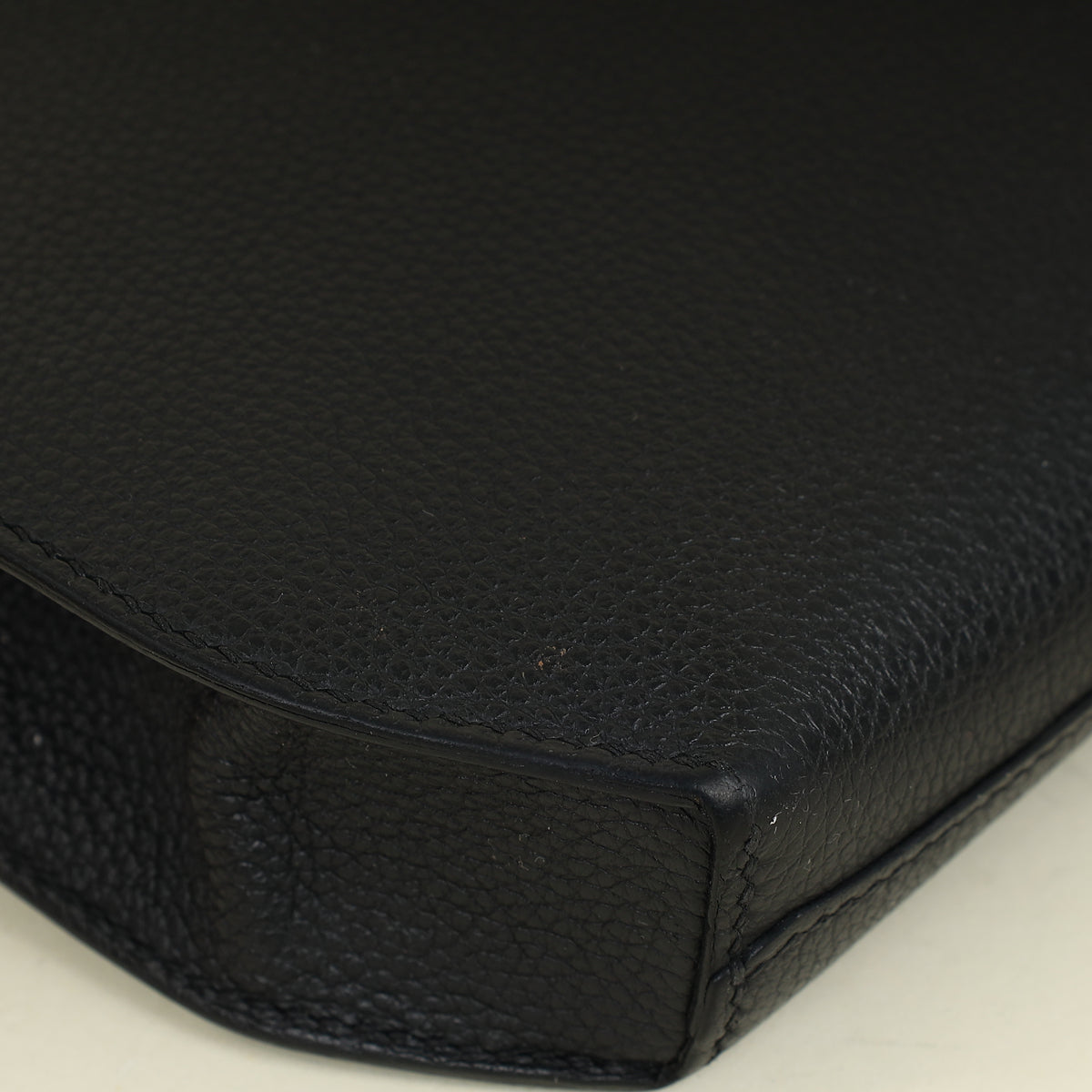 Hermes Noir Kelly Depeches 25 Pouch